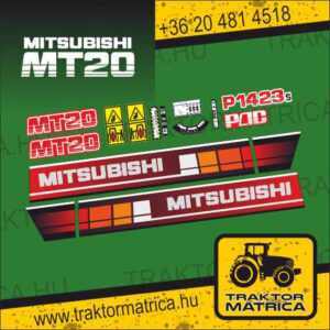 Mitsubishi MT20 matricakészlet (levonó, decal, Aufkleber)